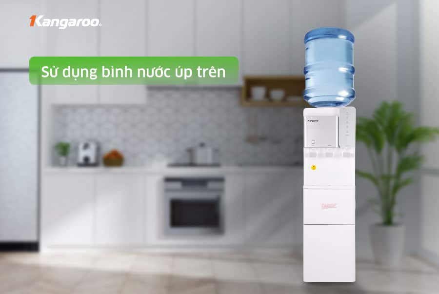 Cây nước nóng lạnh Kangaroo KG65A3 - Kiểu dáng úp bình